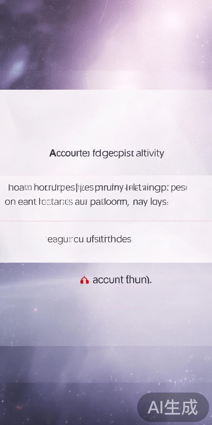 乐鱼体育账号绑卡后被冻结原因及全面解决方案详解 3. 账号涉嫌违规操作
使用非正规途径充值、进行